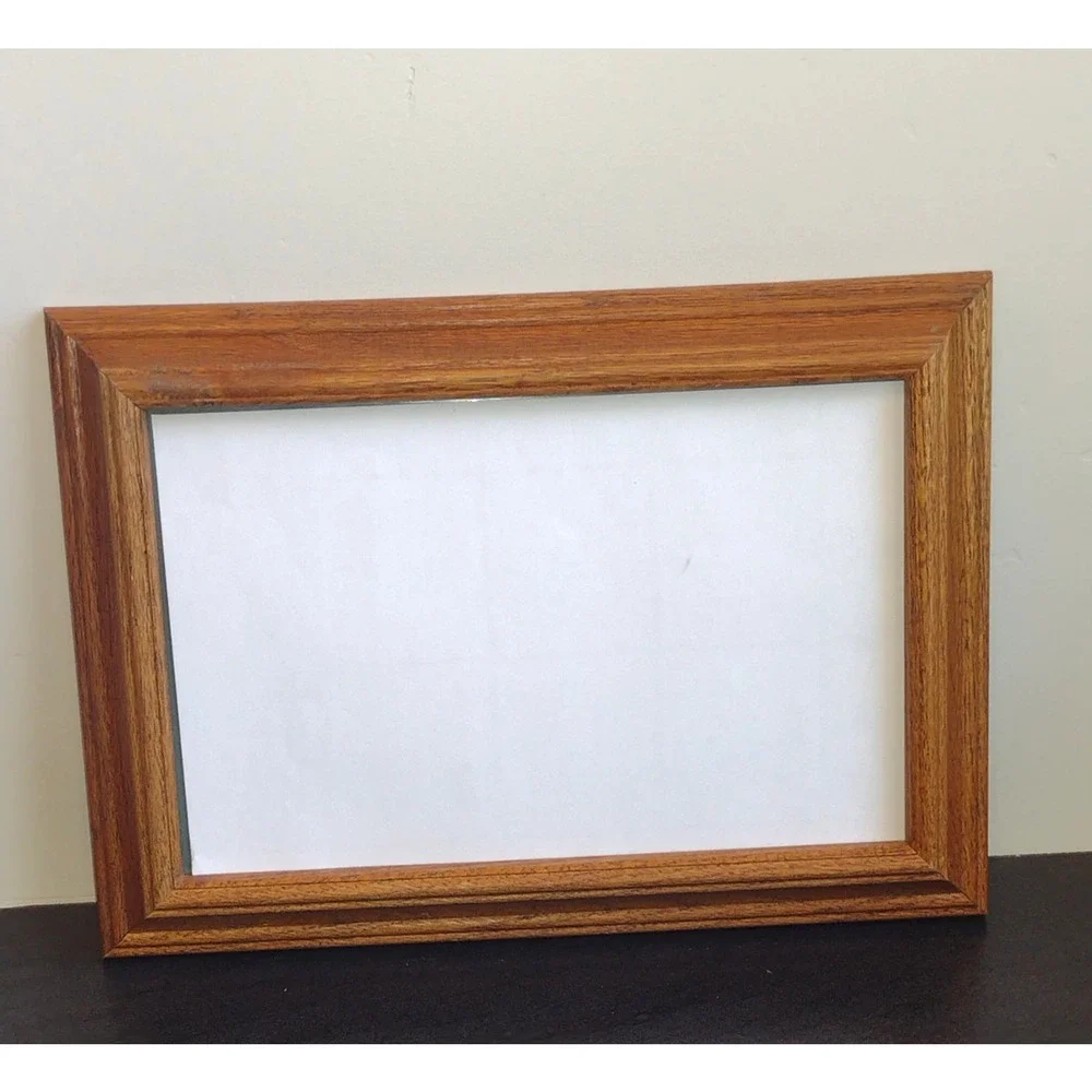 Vintage Carved Wooden frame 15x12 Traditional Farm House Cottage Corp